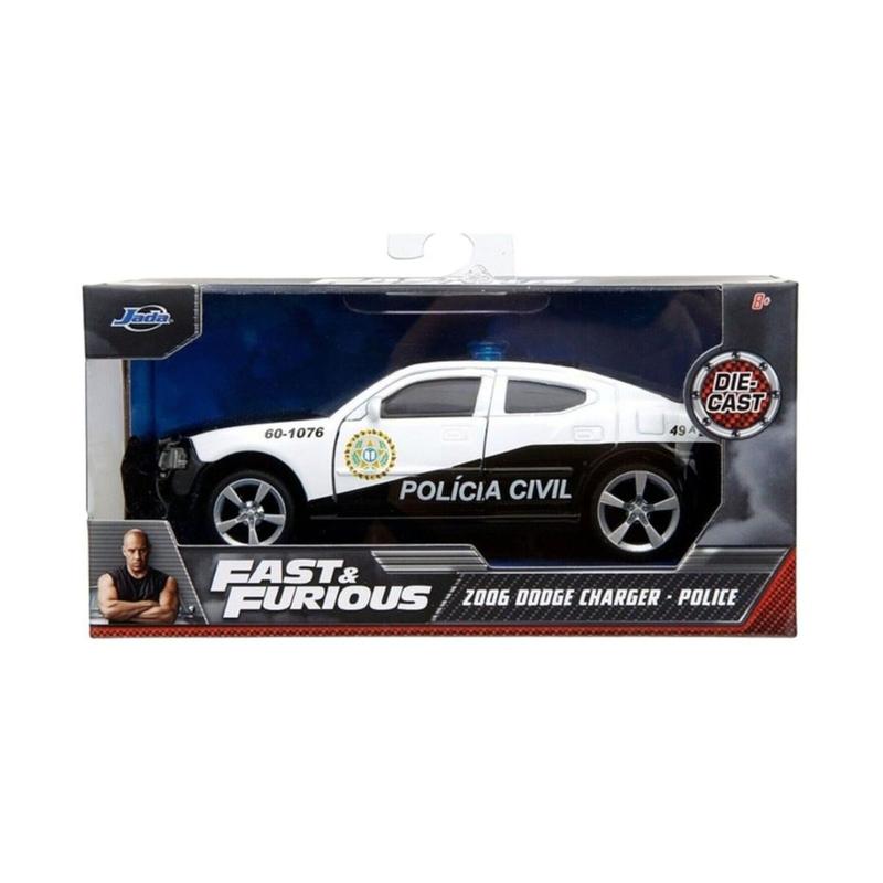 Dodge Charger Polícia 2006 Velozes E Furiosos 1/32 Jada 33666
